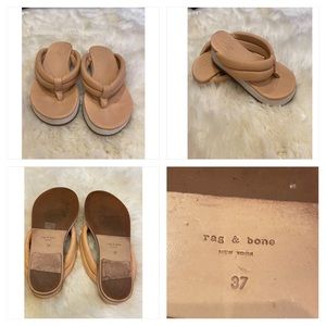 Rag & Bone Aya Sandals Neutral size 37. Gently loved